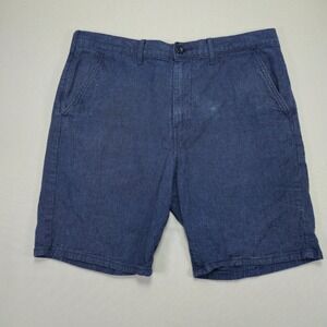 Levi's Mens Shorts‎ Casual Chino Blue Denim Style Men's Size 33